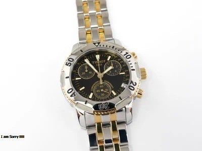 Tissot T-Sport PRS200 Chronograph Black Dial