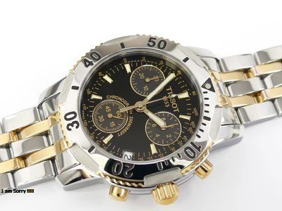 Tissot T-Sport PRS200 Chronograph Black Dial